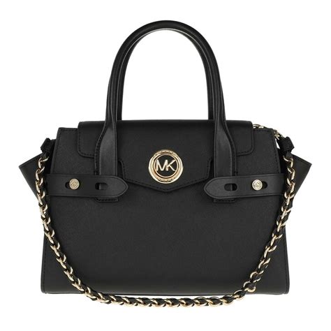 sac carmen michael kors|Michael Kors black satchel bag.